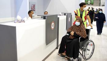 يصعب تعامل مستشفيات ليبيا مع الأمراض المجهولة (فرانس برس) 