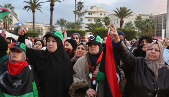 الليبيات شاركن في الحراك السياسي (حازم تركية/فرانس برس)