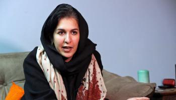 سميرة سيد-رحمن مديرة الاتصالات في لجنة الإنقاذ الدولية في أفغانستان (فرانس برس)