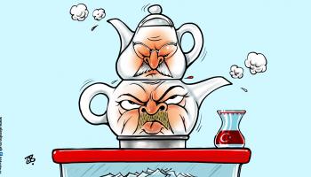 كاريكاتير الانتخابات التركية اردوغان اوغلو / حجاج