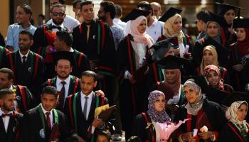متخرجون قد يصبحون معيدين بلا حقوق (عبد الله دوما/ فرانس برس)