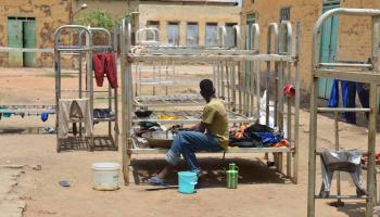 سودانيون ونزوح في السودان (فرانس برس)
