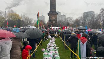 الآلاف يحتشدون في أكبر مدن اسكتلندا نصرة لغزة (العربي الجديد)