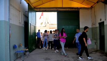 تلاميذ تونسيون وامتحانات البكالوريا في تونس - 8 يونيو 2022 (ياسين محجوب/ Getty)