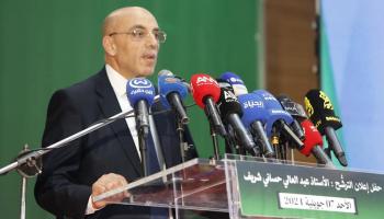 المرشح في الانتخابات الرئاسية الجزائرية عبد العالي شريف (فيسبوك)