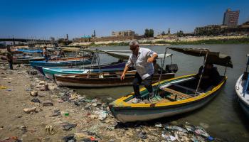 مستويات تلوث مقلقة في العاصمة بغداد (مرتضى السوداني/الأناضول)