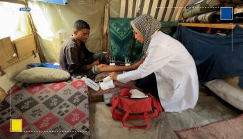 "بوصلّك لخيمتك".. طبيبة فلسطينية تطلق مبادرة لعلاج النازحين
