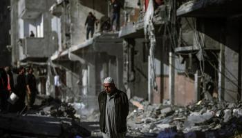 تسببت الحرب في دمار غزة (فرانس برس/Getty)