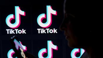 شعار تطبيق تيك توك، 16 مايو 2024 (أوتكو أوكراك/Getty)
