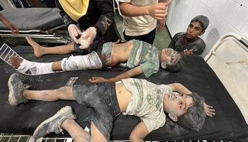 أطفال غزة الأكثر تعرضا لقذائف الاحتلال، 27 يونيو 2024 (الأناضول)
