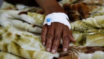 الكوليرا في اليمن (محمد حمود/الأناضول)