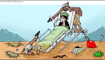 كاريكاتير مدينة عدن / حجاج 