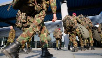 جنود الناتو\BAS CZERWINSKI/AFP/