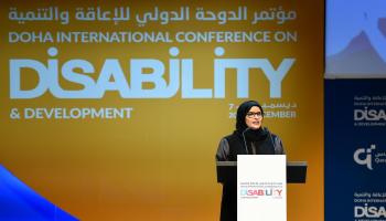 الرئيس التنفيذي لمؤسسة قطر للعمل الاجتماعي آمال المناعي(العربي الجديد)