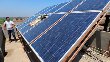 الطاقة الشمسية في مصر/ قرية البسايسة بمحافظة الشرقية 22 يوليو 2024 (رويترز)