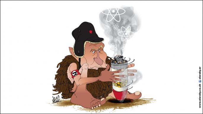 كاريكاتير بوتين النووي / نجم 