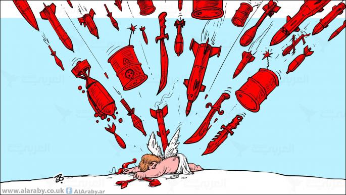 كاريكاتير فالنتاين / حجاج