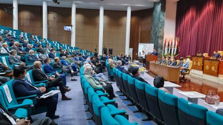 جلسة لمجلس النواب الليبي في مدينة سرت، 9 مارس 2021 (الأناضول)