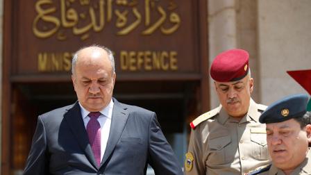 وزير الدفاع العراقي ثابت عباسي، بغداد 18 يوليو 2023 (أحمد الربيعي/فرانس برس)