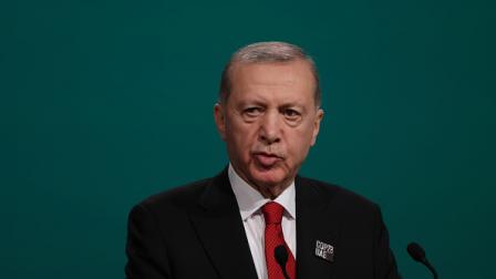 الرئيس التركي رجب طيب أردوغان، دبي 1 ديسمبر 2023 (شون جالوب،Getty)