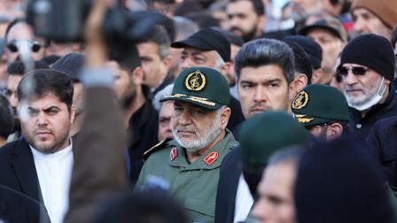 القائد العام للحرس الثوري الإيراني حسين سلامي، طهران 22 يناير 2024 (فاطمة بهرمي/الأناضول)