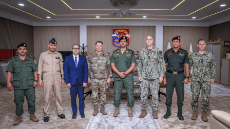 لقاءات عسكرية أميركية ليبية (السفارة الأميركية في ليبيا)