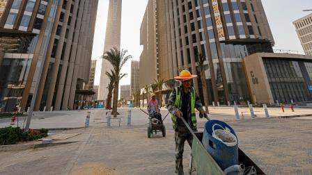 مشروع العاصمة الإدارية في مصر إسمنت أكثر من الأشجار (خالد دسوقي/ فرانس برس)