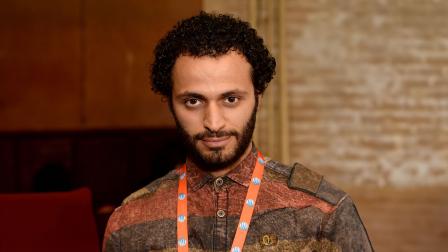 ياسر كريم في مهرجان ترايبيكا السينمائي عام 2015 (Getty)