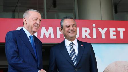 أردوغان وأوزال، 11 يونيو 2024 (الأناضول)