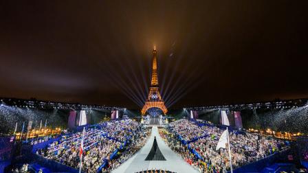 حفل افتتاح الألعاب الأولمبية في باريس 2024 (فرانسوا كزافييه ماريت بول/Getty)