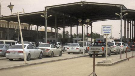 منفذ رأس جدير الحدودي بين ليبيا وتونس، 8 اكتوبر 2011 (أوكونيك/Getty)